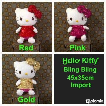 BONEKA HELLO KITTY UKURAN 45 x 35 cm LUCU- LUCU
