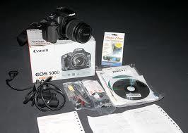 wts Canon EOS 500D Kit dengan harga Rp.1.7Jt