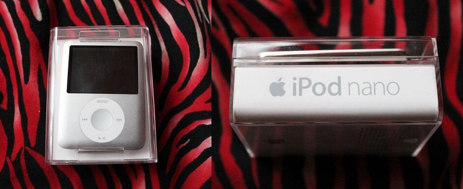 WTS ipod nano 3th gen 4gb NEW segel COD Bandung Rp 600.000 (nego)