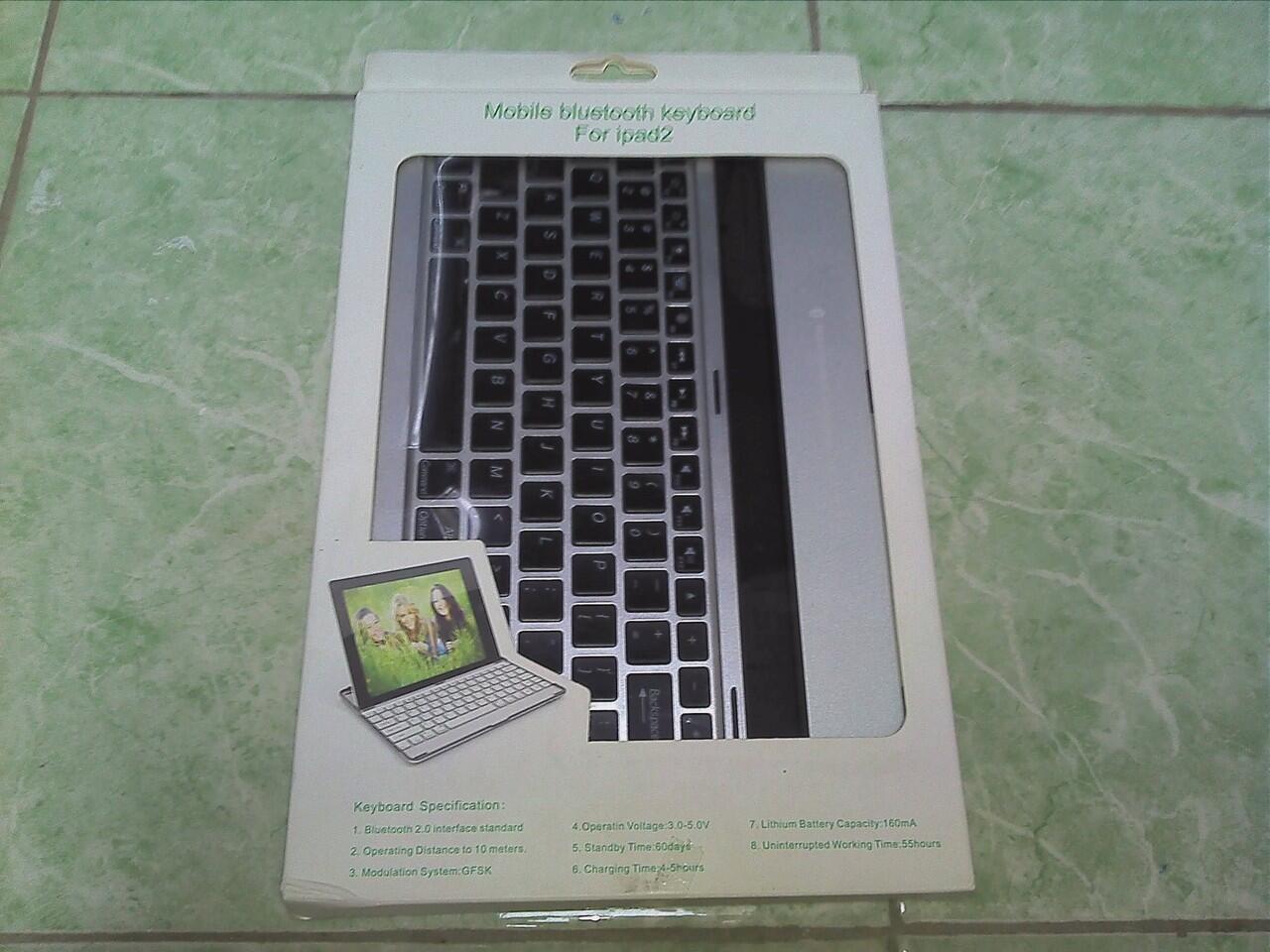 Jual BlueTooth Keyboard Aluminium For Ipad 2 Murah BGT