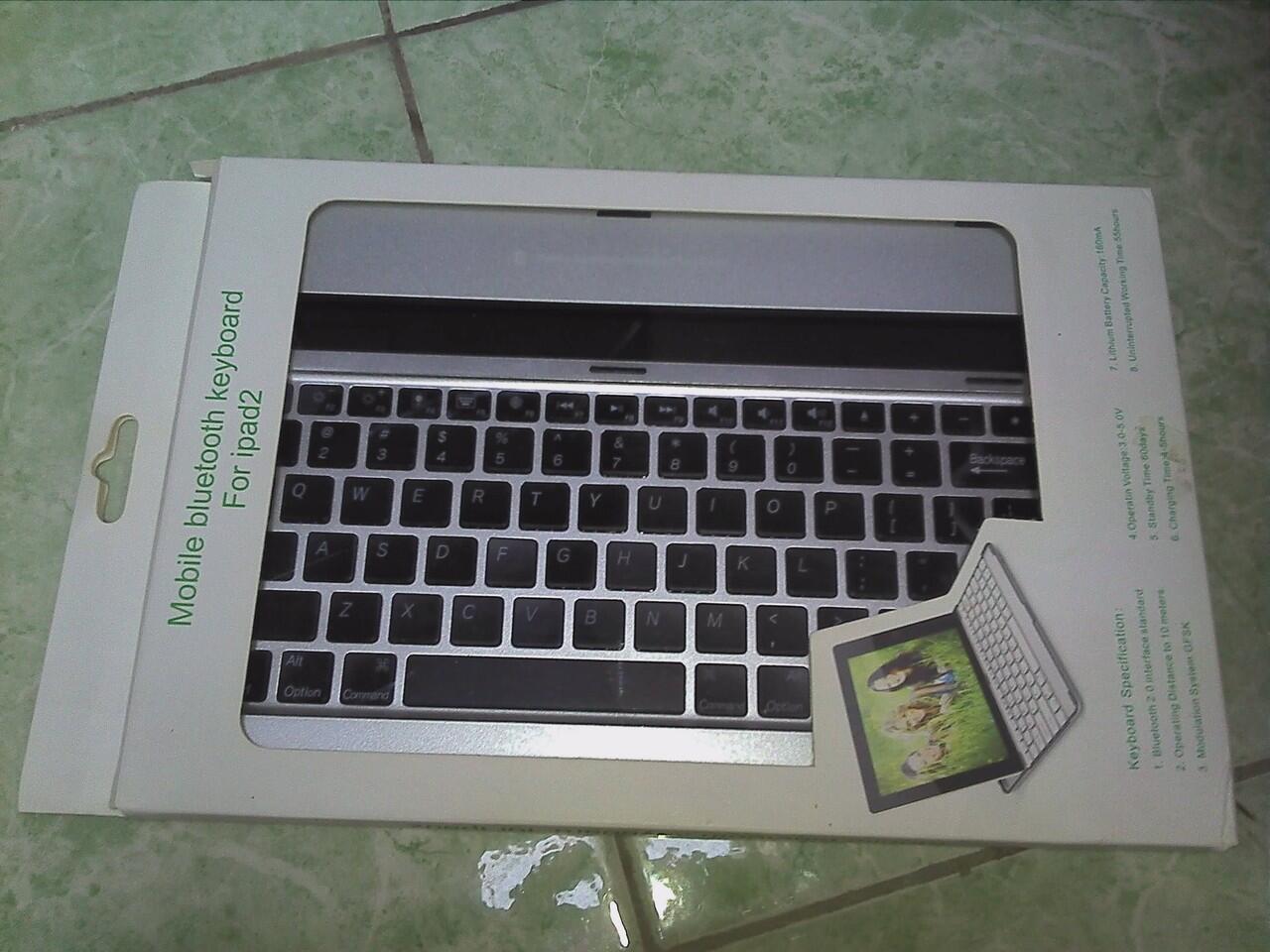 Jual BlueTooth Keyboard Aluminium For Ipad 2 Murah BGT