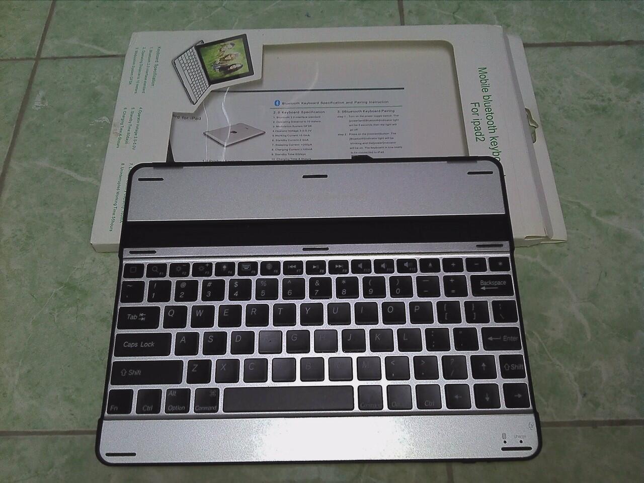 Jual BlueTooth Keyboard Aluminium For Ipad 2 Murah BGT