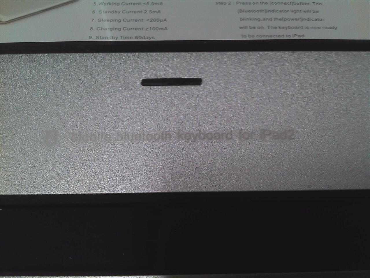 Jual BlueTooth Keyboard Aluminium For Ipad 2 Murah BGT