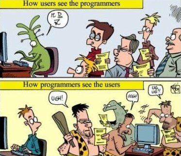 PROGRAMER VS USER