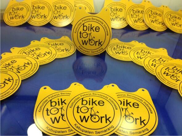 Jual Bike Tag B2w Reflektif Ready Stock