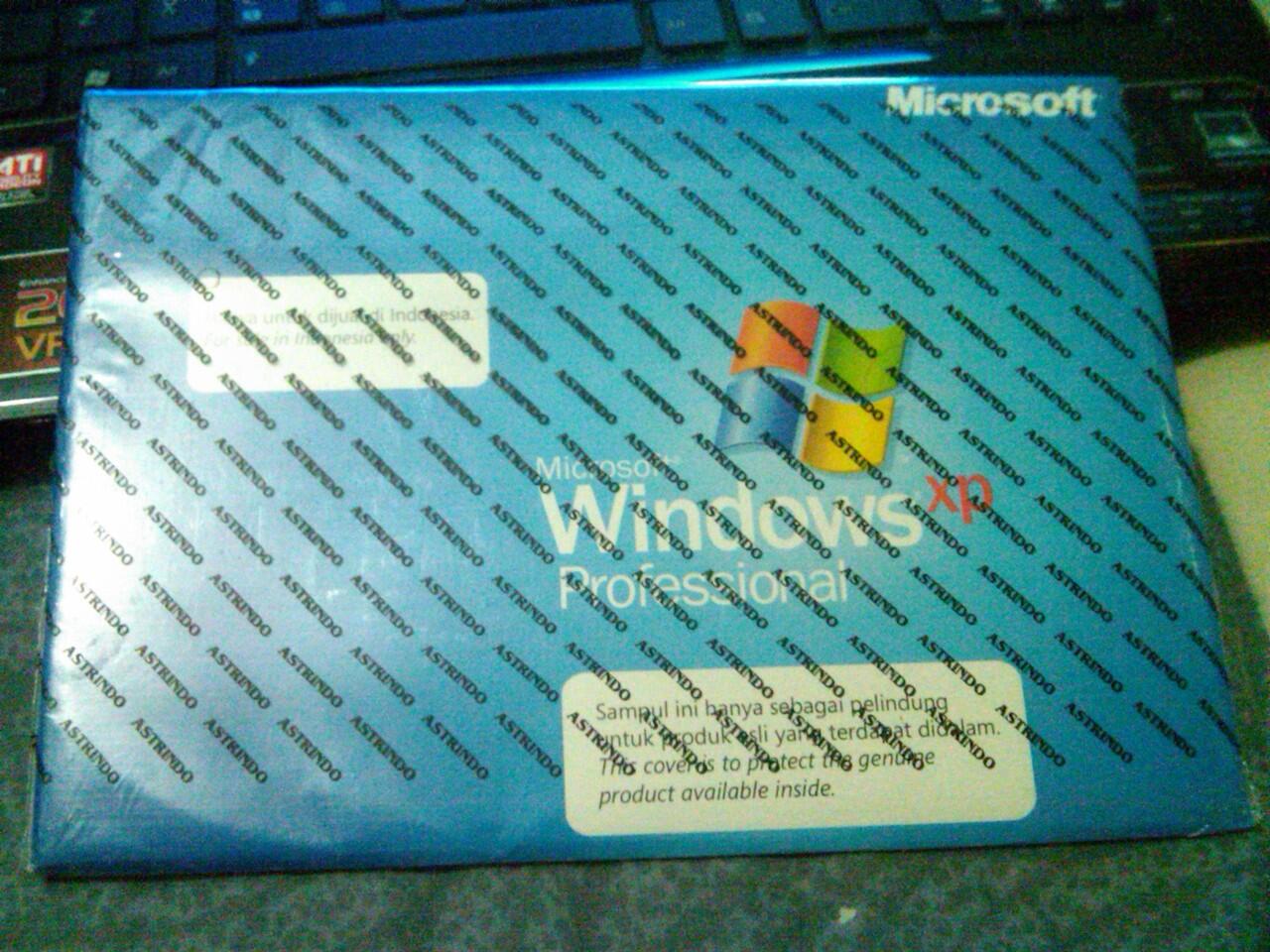 WINDOWS XP PROFESSIONAL ORI,, MASIH SEGEL... 200RBU