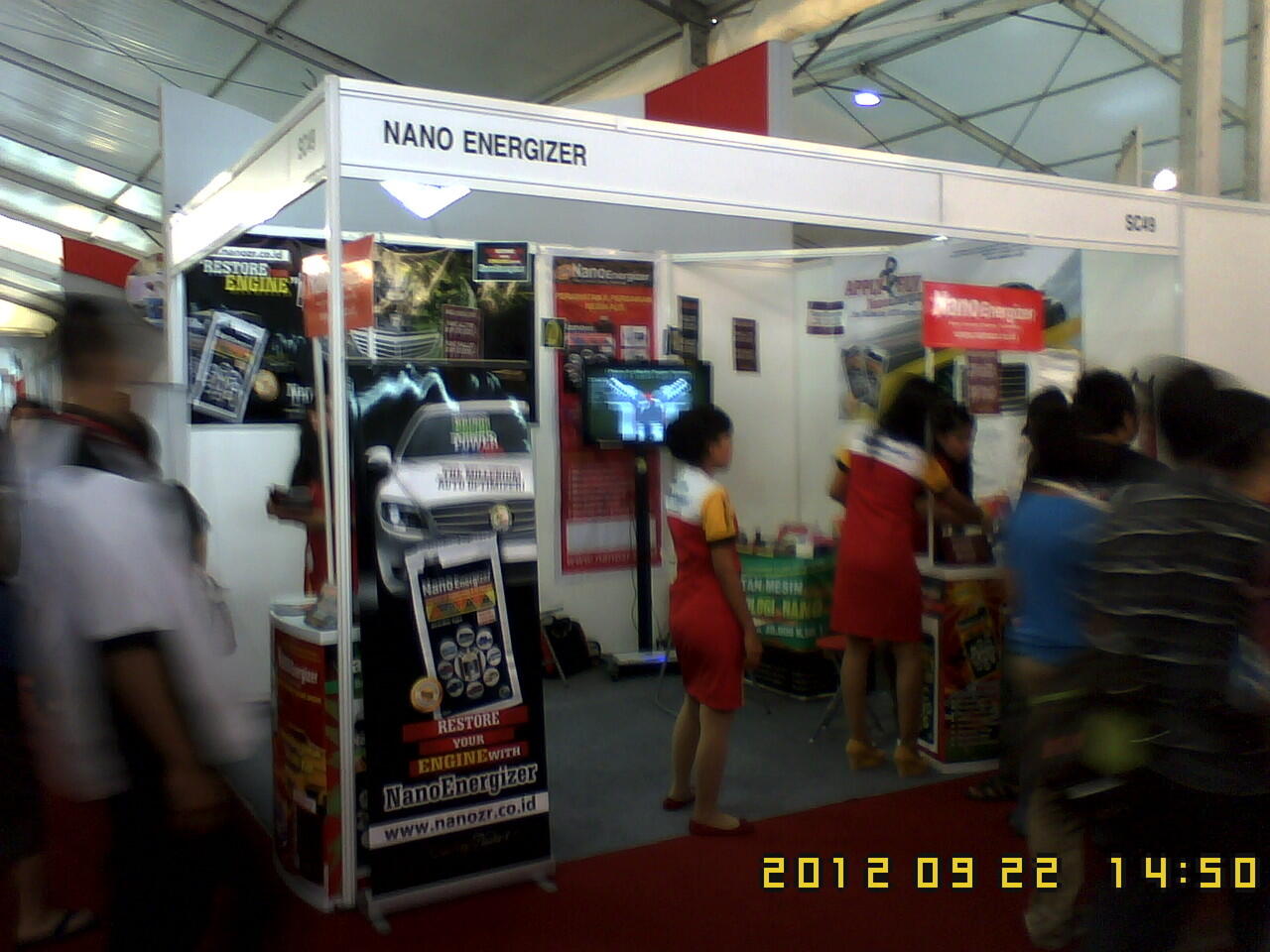 Nano Energizer Indonesia Hrg 50.000 & 100.000 di Exhibition IIMS 20 - 30 Sept 2012