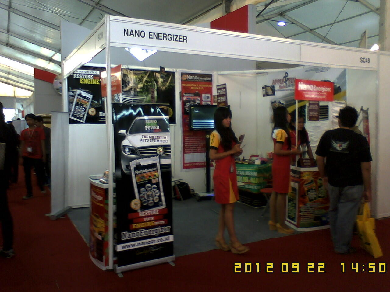 Nano Energizer Indonesia Hrg 50.000 & 100.000 di Exhibition IIMS 20 - 30 Sept 2012