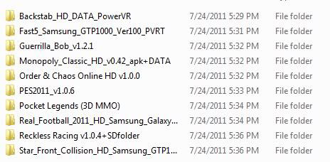 DVD Game Android Galaxy Tab dan Tablet 7 inch Cina
