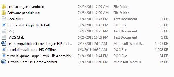 DVD Game Android Galaxy Tab dan Tablet 7 inch Cina