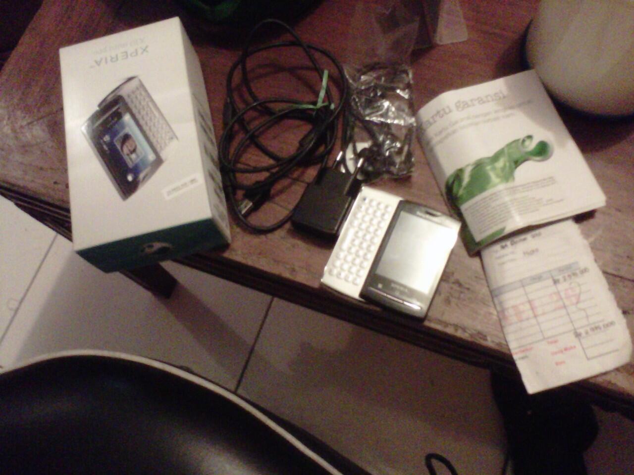 jual/tt sony ericsson Xperia Mini pro x10 (fullset,mulus) Malang