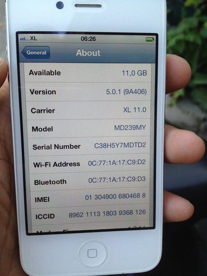 Iphone 4S Harga Rp.4.500.000 HUB:0821-9205-4747