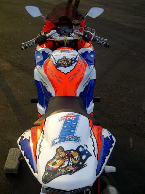 Dijual Kawasaki Ninja 250R Full Modification (A Tribute To Stoner)