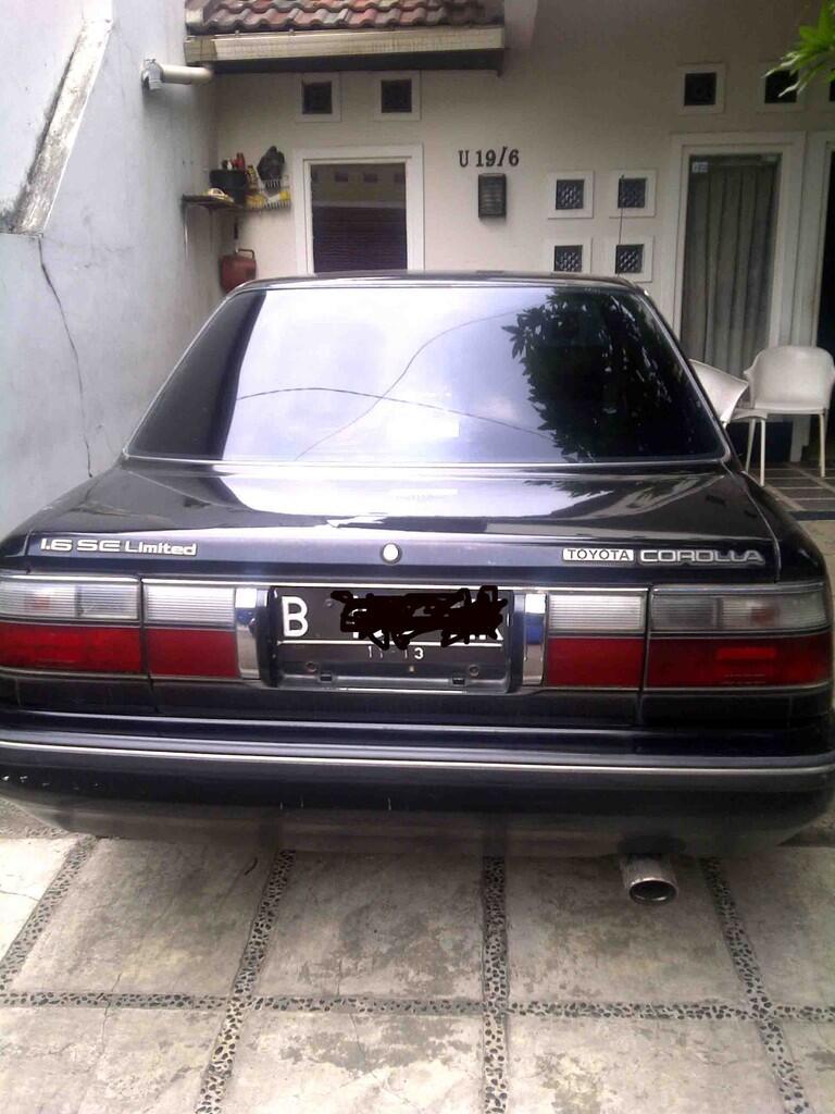 Dijual Toyota Corolla Twin Cam 1.6 SE Limited Thn 90