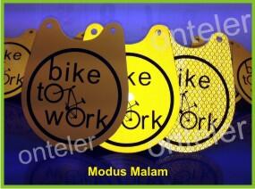 Jual Bike Tag B2w Reflektif Ready Stock