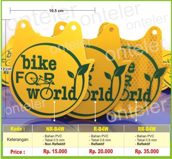 Jual Bike Tag B2w Reflektif Ready Stock