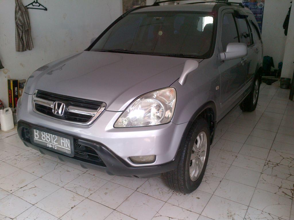 Honda CRV AT 2002 silver mantab (gen 2)