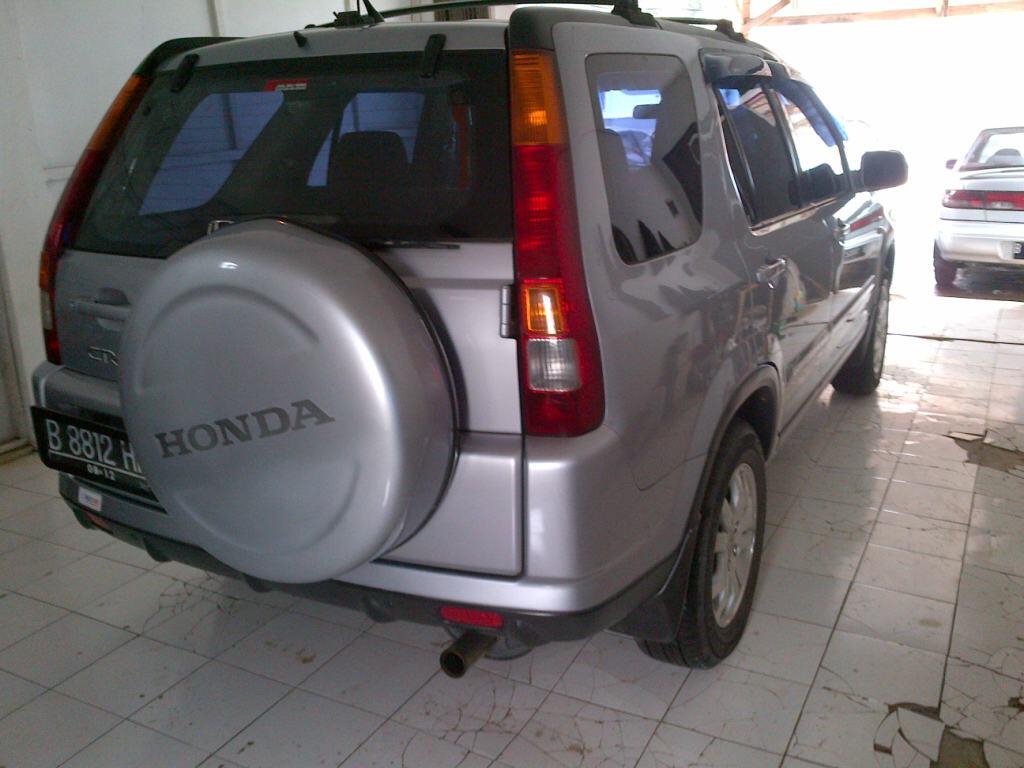 Honda CRV AT 2002 silver mantab (gen 2)