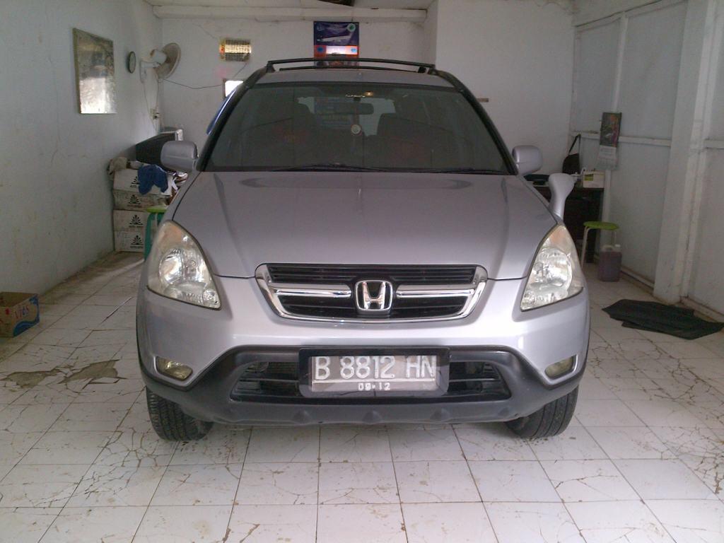Honda CRV AT 2002 silver mantab (gen 2)