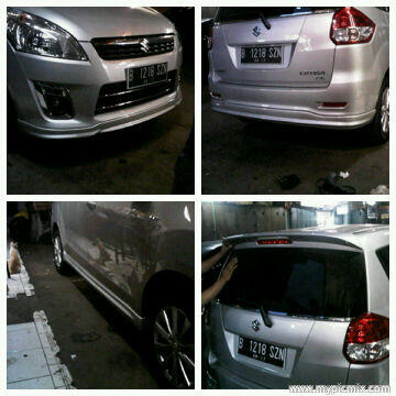 Jual Bodykit + Grill + Wing + Body Custom Pasang + cat / Kirim Luar Kota