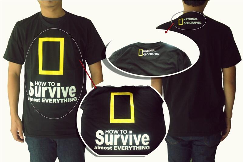 READY STOCK!!!!!! T-SHIRT NATIONAL GEOGRAPHIC