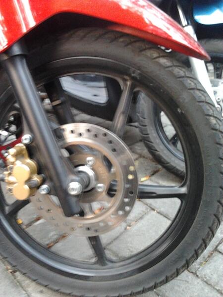 Terjual WTS Velg Enkei Racing Asli Honda Supra 125R 