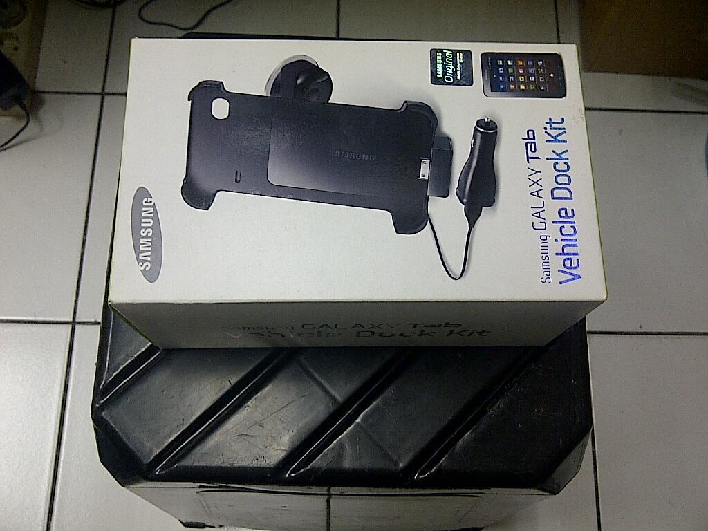 car holder dan car charger samsung galaxy tab