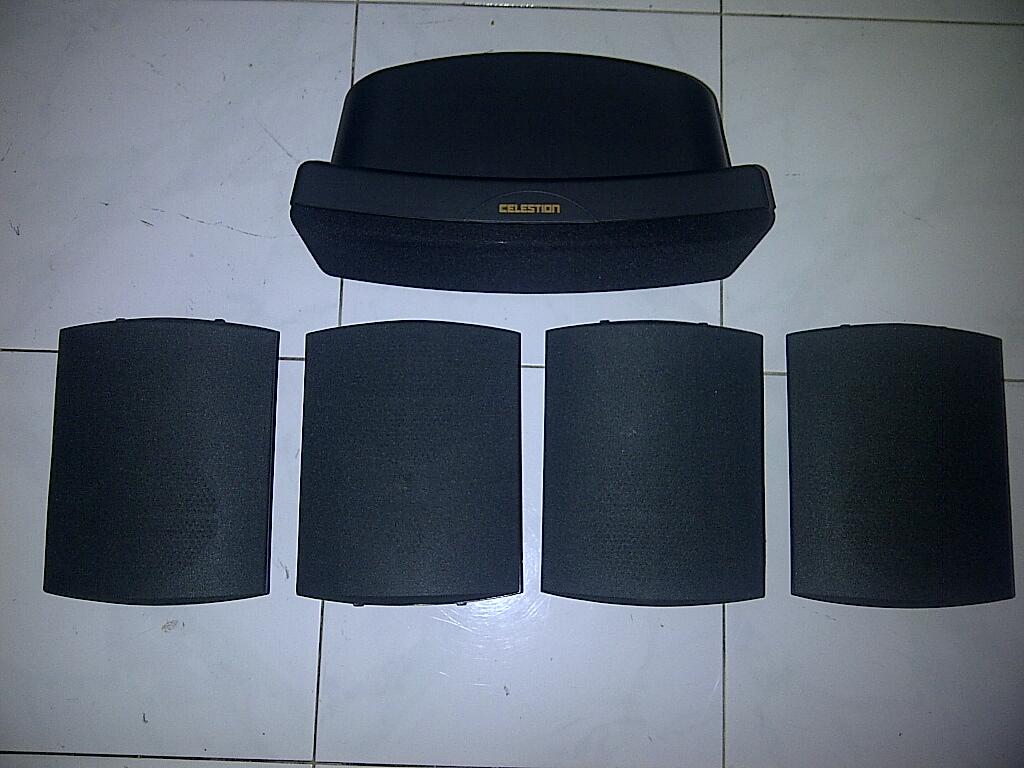 Speaker B&W DM-601 , Ampli YAMAHA RXV-1200, Speaker Celestion HTIB