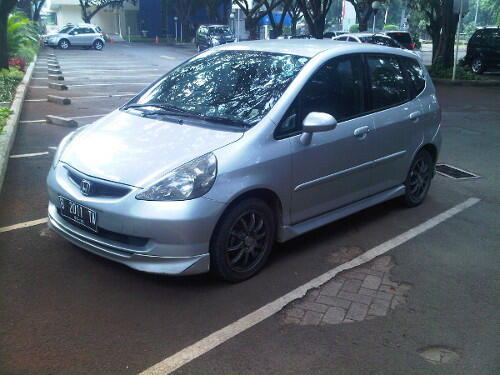 Honda Jazz, vtech, Triptonic, sport, 2006, silver, pajak panjaaaang 1 tahun