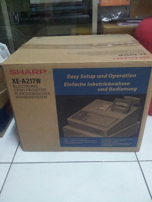 Mesin Kasir Sharp XEA217W