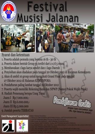 FESTIVAL MUSISI JALANAN (pengamen)