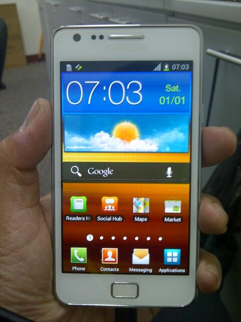 Samsung Galaxy S II White