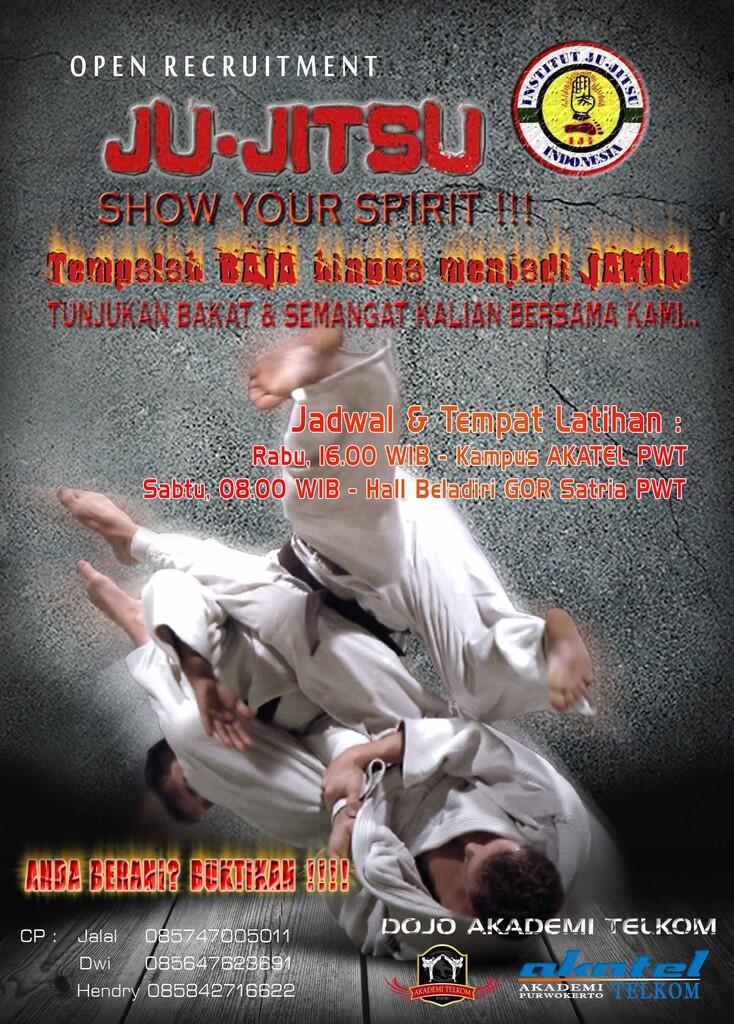 Open Recruitment UKM JU-JITSU AKATEL PURWOKERTO