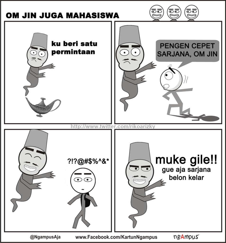 Komik Strip Ala Mahasiswa (Karya Anak Bangsa Gan!)