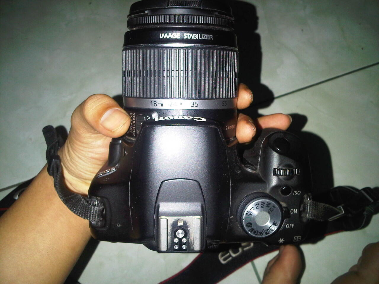 CANON EOS 500D + Lensa kit 18-55mm. JAKARTA !!