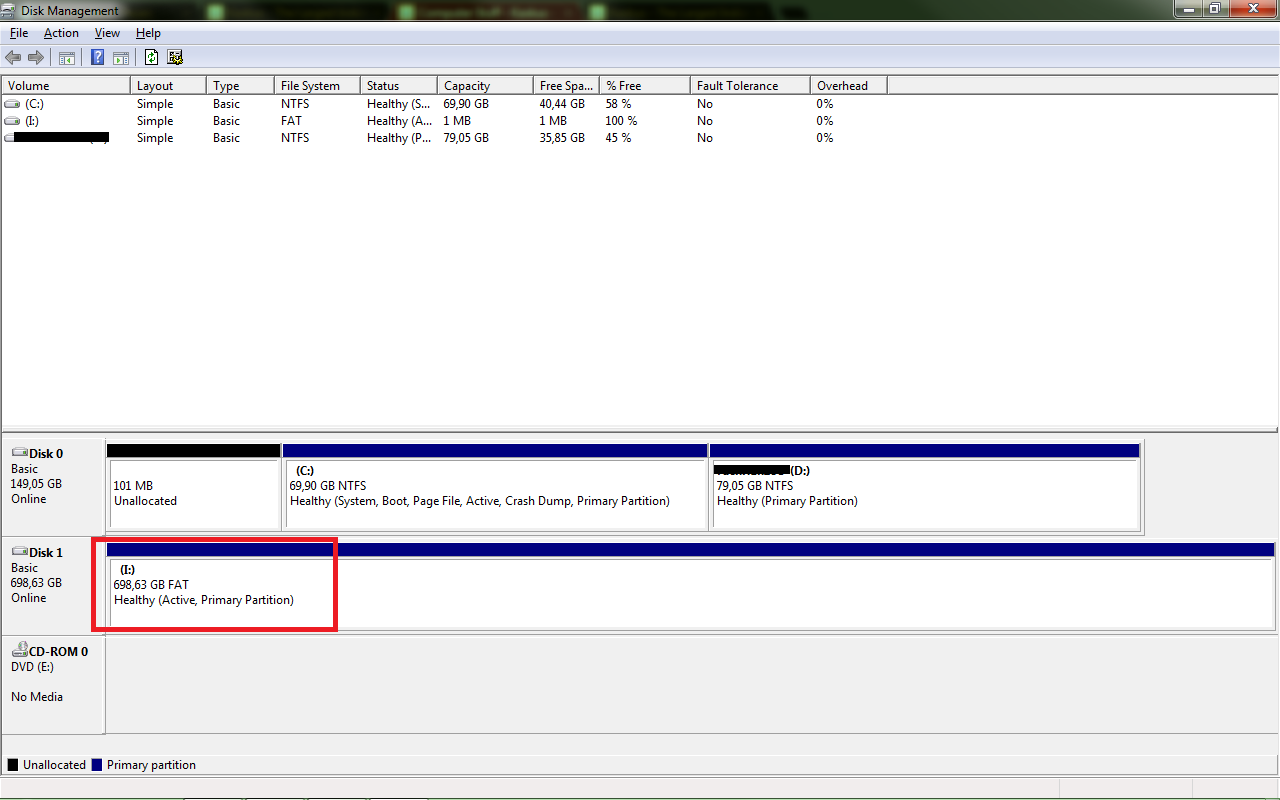 &#91;HELP&#93; TIBA2 HDD 750GB ane JADI FAT dan Size CUma 1MB doankk ?