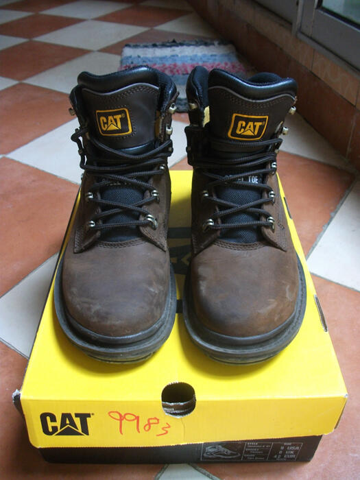 caterpillar type boots