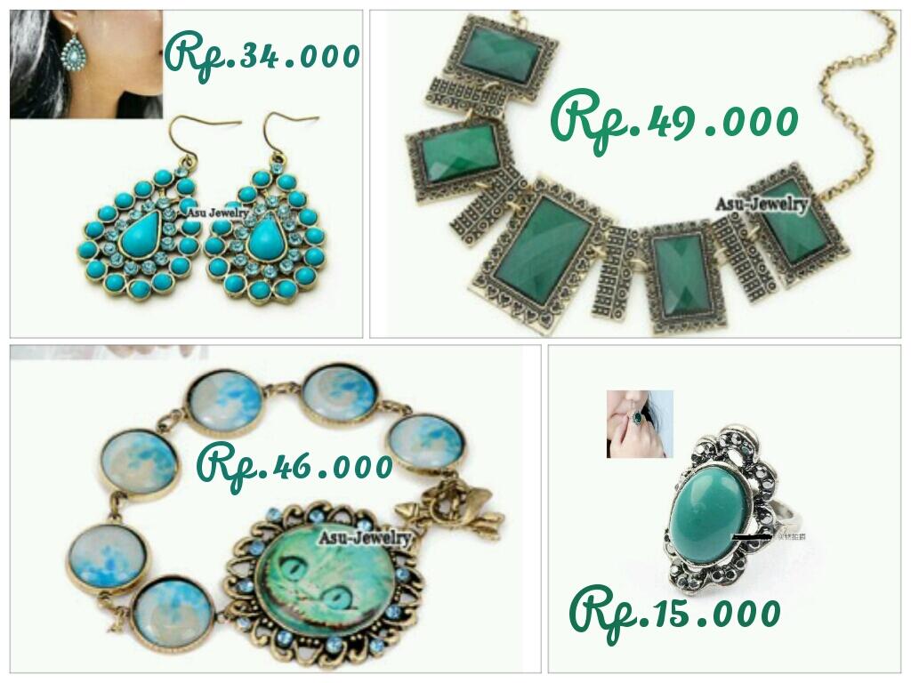 PRE ORDER ?aksesoris kalung gelang cincin anting? Reseller very welcome