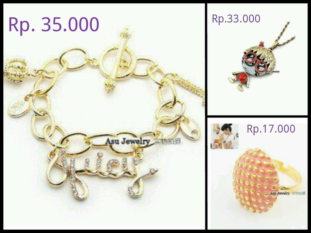 PRE ORDER ?aksesoris kalung gelang cincin anting? Reseller very welcome