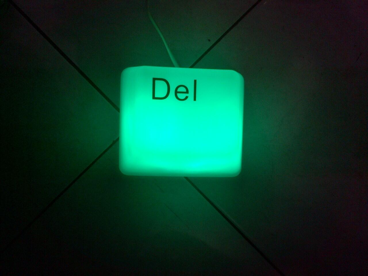 MURAH GAN!!!!! PO LAMPU TIDUR KEYBOARD 6 PILIHAN WARNA!!!