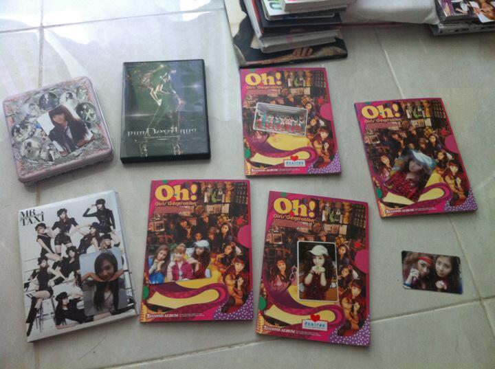 Jual album-album koleksi kpop