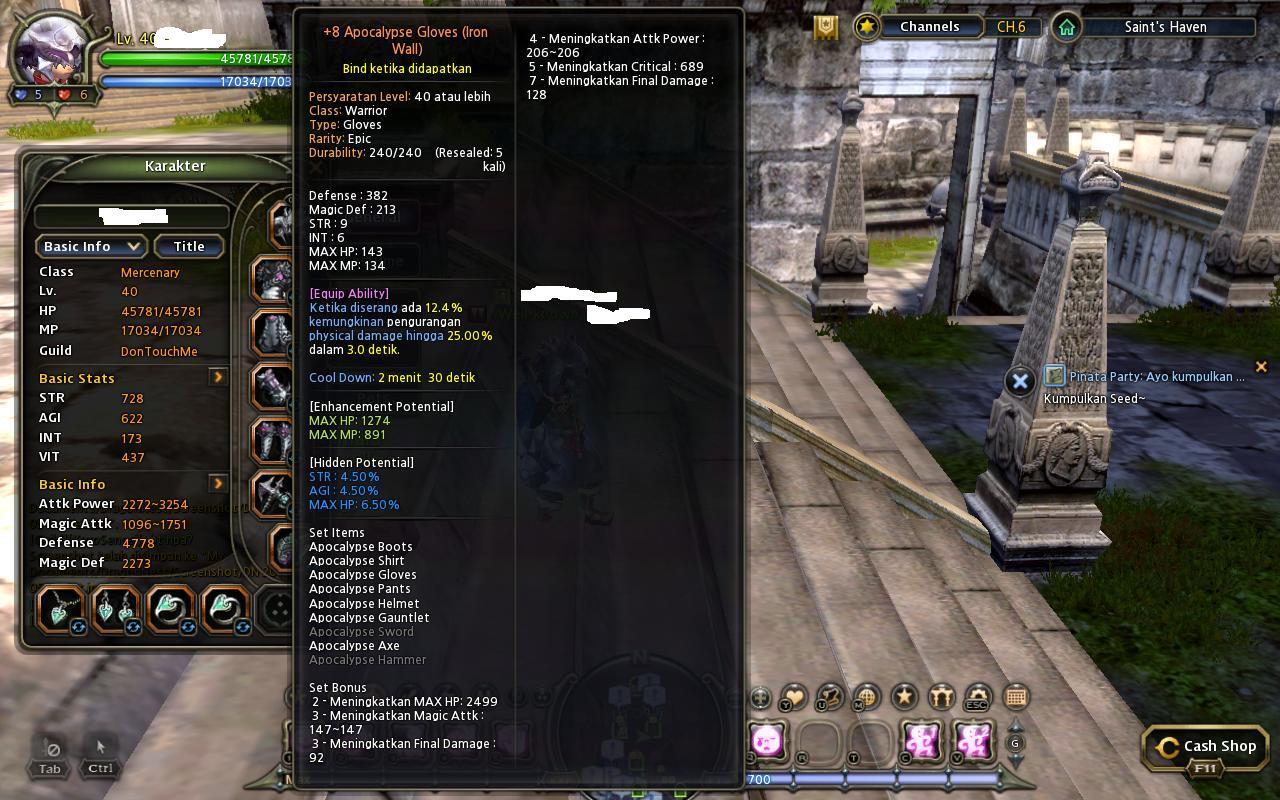 CHAR DRAGONEST MERCHENARY INA VESTINEL Murah