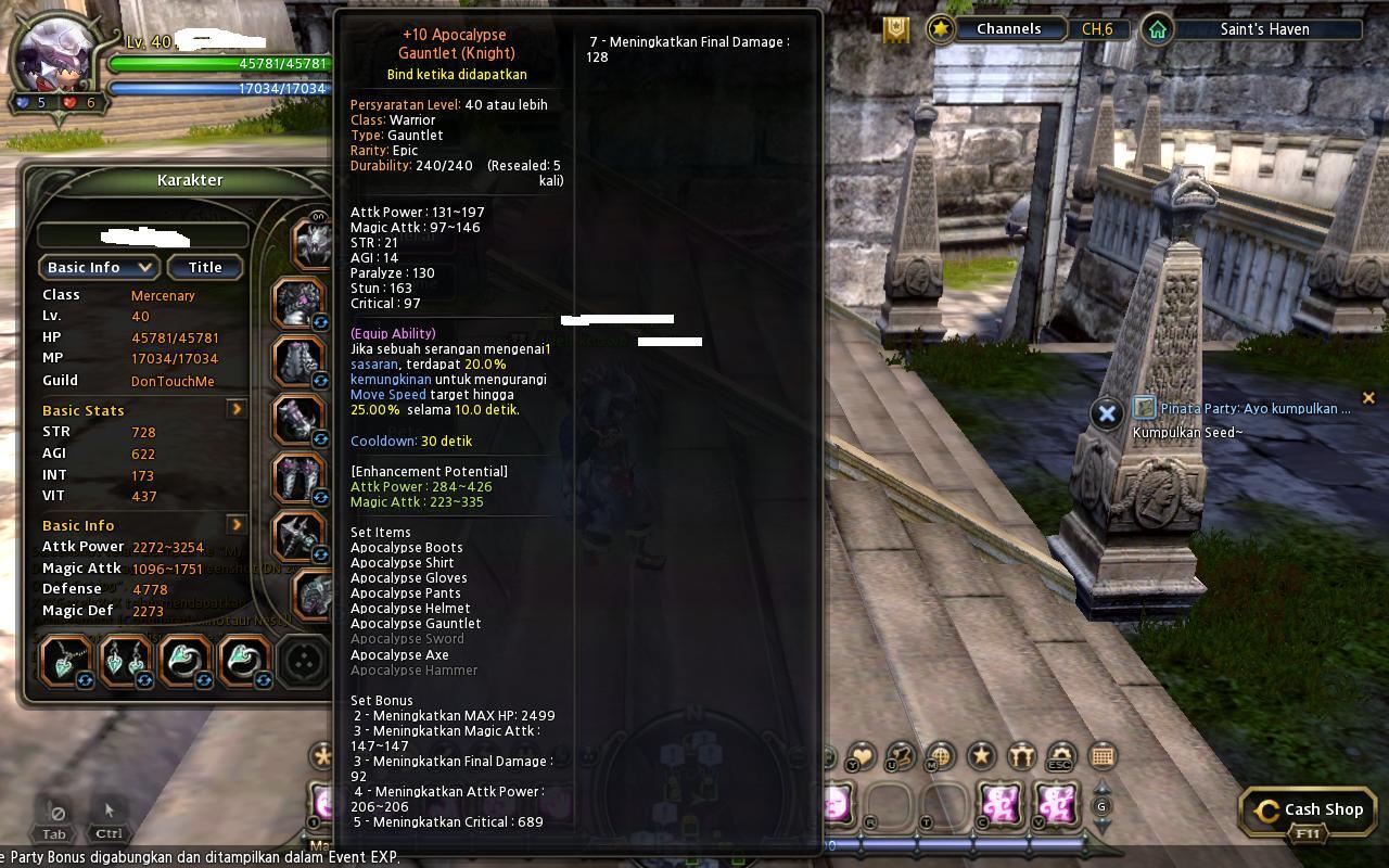 CHAR DRAGONEST MERCHENARY INA VESTINEL Murah