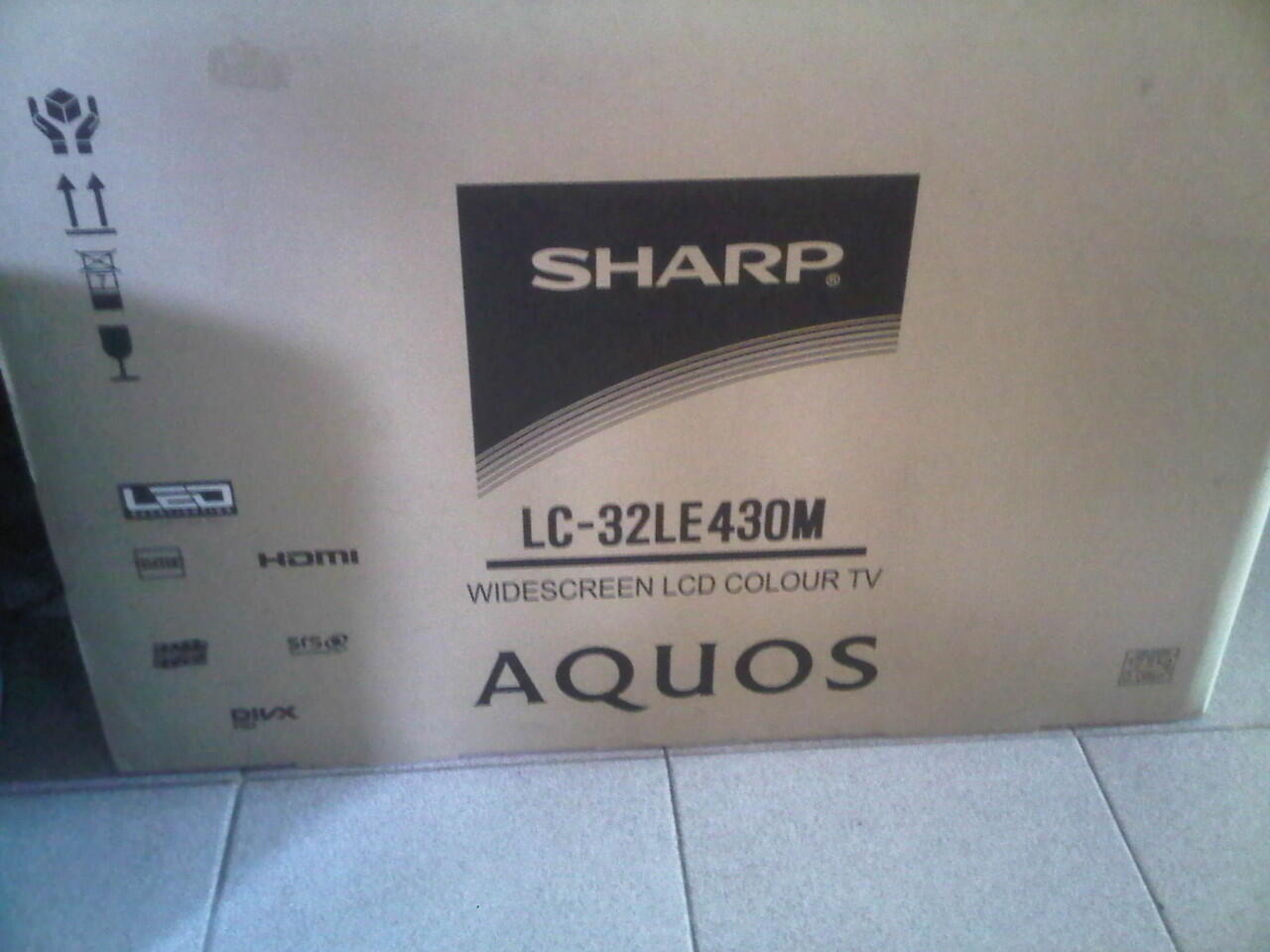 JUAL LED TV SHARP AQUOS LC-32LE430M NEW JOGJA