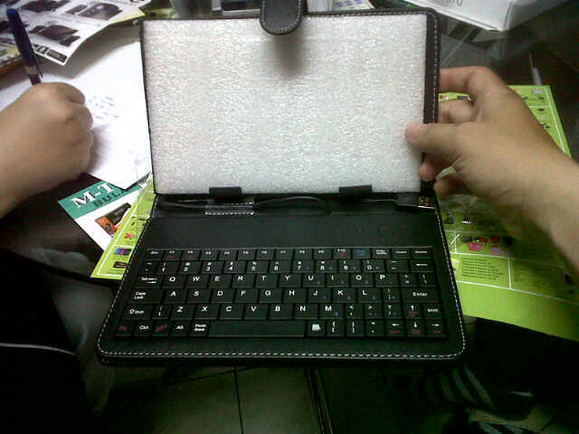 Leather Case Keyboard Universal + stylus