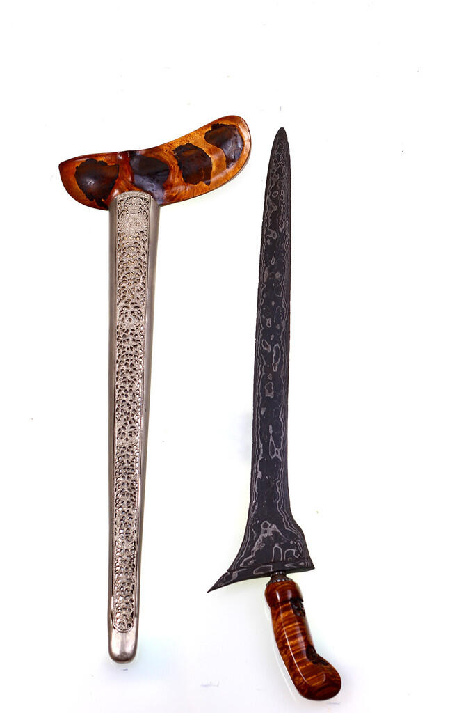 KERIS BROJOL .PAMOR NGULIT SEMANGKA BILAH ORI .PUSAKA