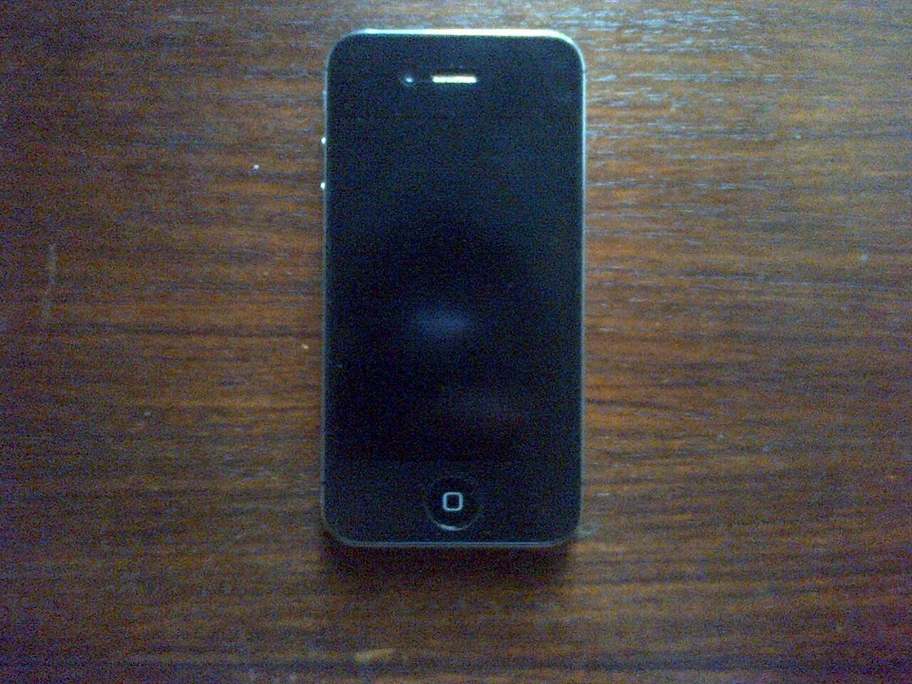 Jual iPhone 4s 16gb FU black lengkap