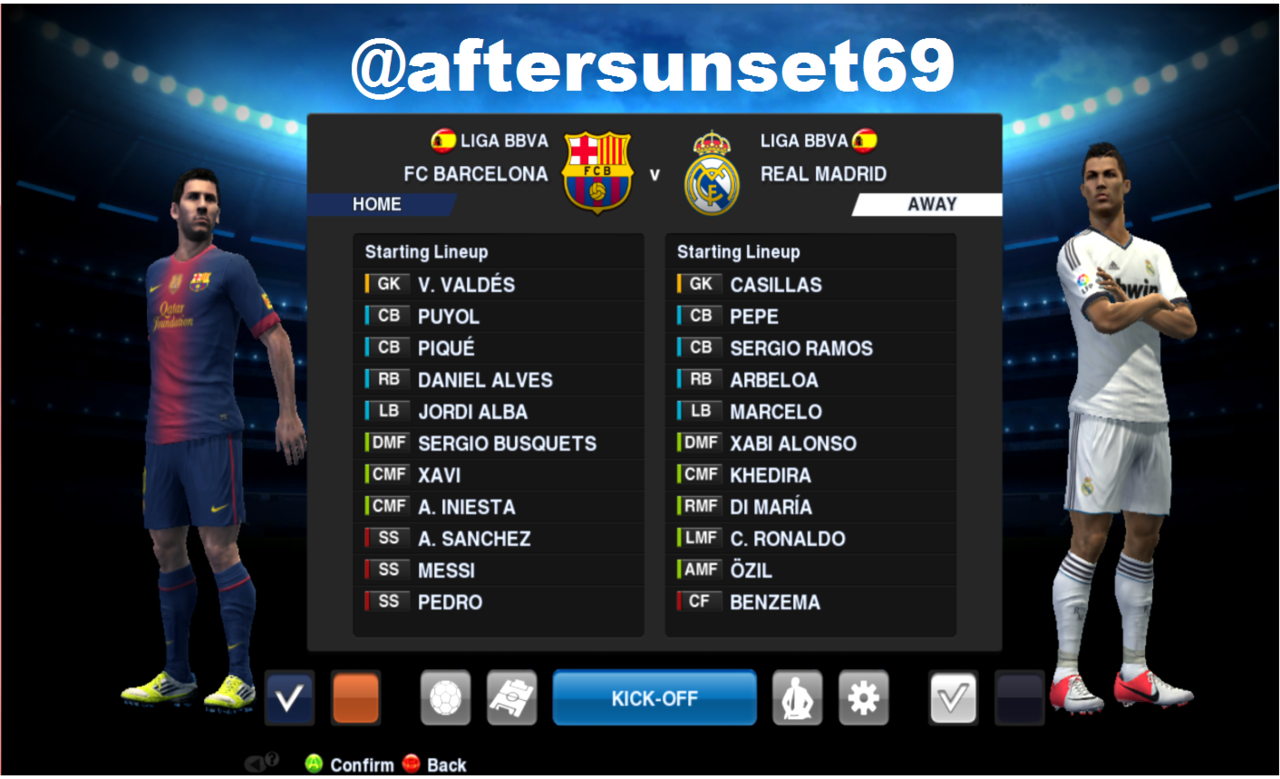 PES 2013 with 4new patch 10+ vidio tutorial trick