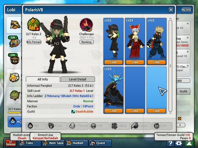 Jual Char Lost Saga