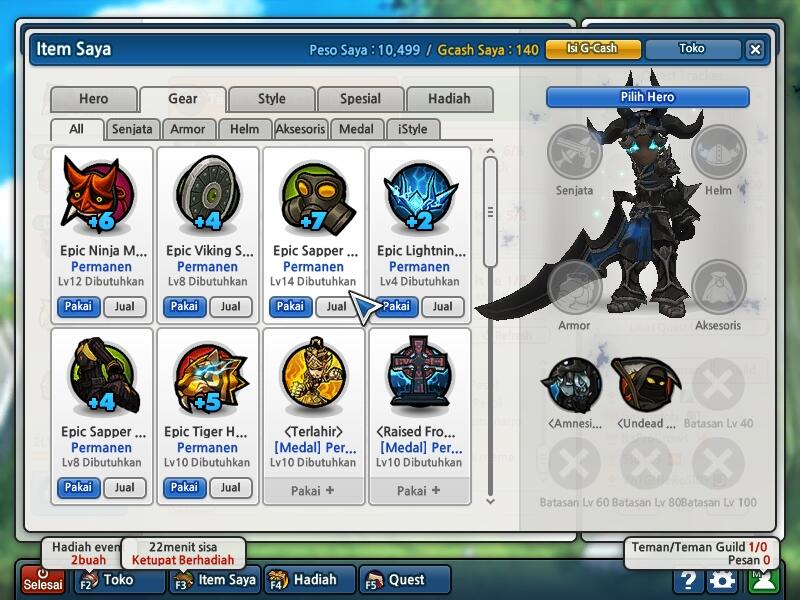 Jual Char Lost Saga